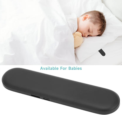 Pillow Speakers Bluetooth, Pillow Speakers, Bluetooth 5.3 Portable Bone Conduction Speaker with Timer Off Function, Mini Pillow Speaker for Adults, Children, Babies(White)