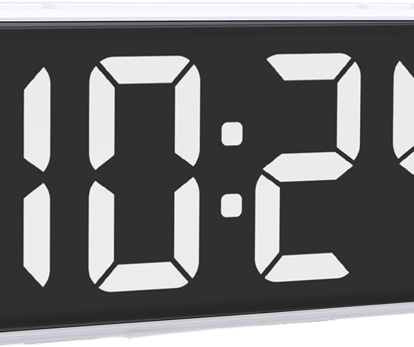 Extra Dual Alarm Clock with Bed Shaker LED Display Bed Shaking Alarm Clock Snooze Function for Heavy Sleepers