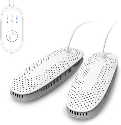 Shoe Dryer and Deodorizer with Timer - Shoes Boots Socks Dryer Warmer | No Noise | Strong Wire | US Plug