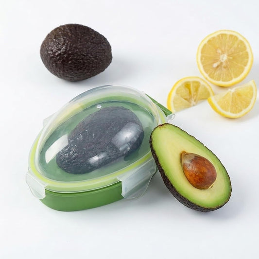 Avocado Saver for Fridge, Half Avocado Storage Container with Lid