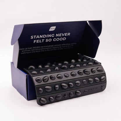 Spacer Mobility The Rock Mat Foot Massage Mat Helps Stimulate Nerve Endings, & Relieve Tension | Made with Premium Firm Foam, Releases Tension & Increases Proprioception