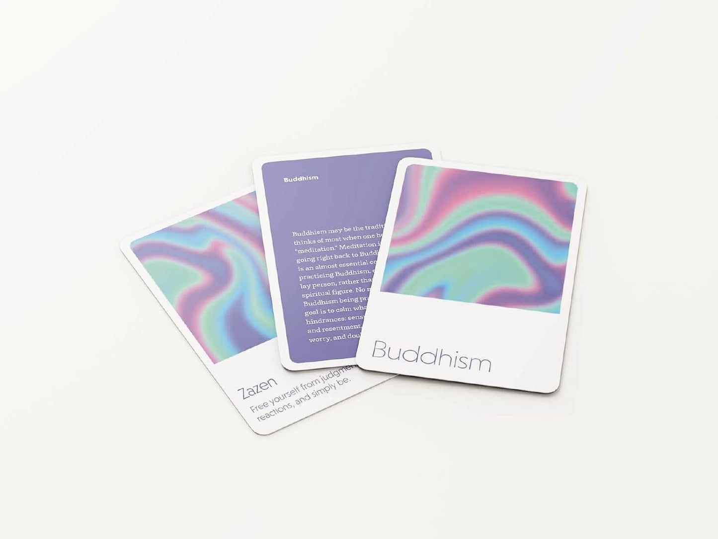 Meditation Cards: A Mindfulness Deck of Flashcards Designed for Inner-Peace and Serenity