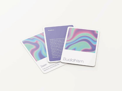 Meditation Cards: A Mindfulness Deck of Flashcards Designed for Inner-Peace and Serenity