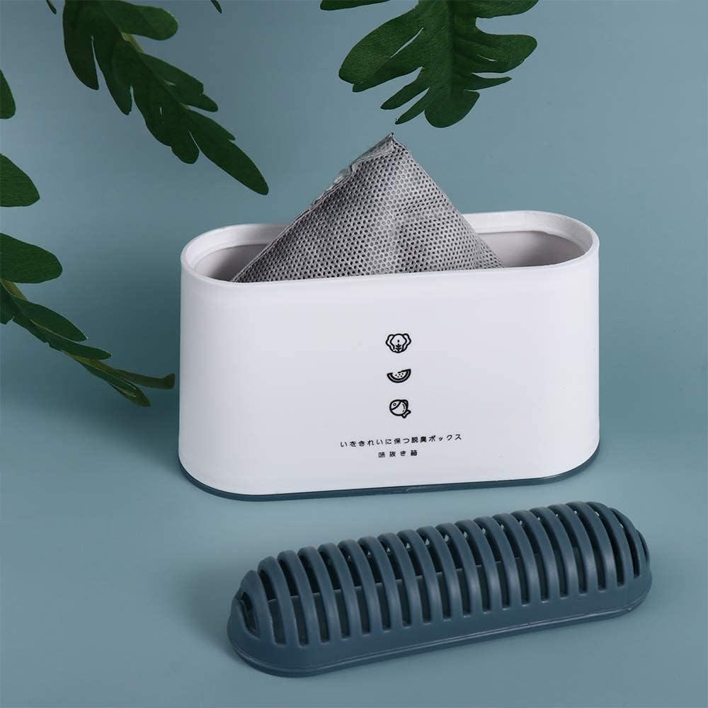 Vctitil Adsorption Refrigerator Deodorizer Household Cleaning Tool Breathable Odor Absorber Carbon Box Cabinet Closet Air Freshener
