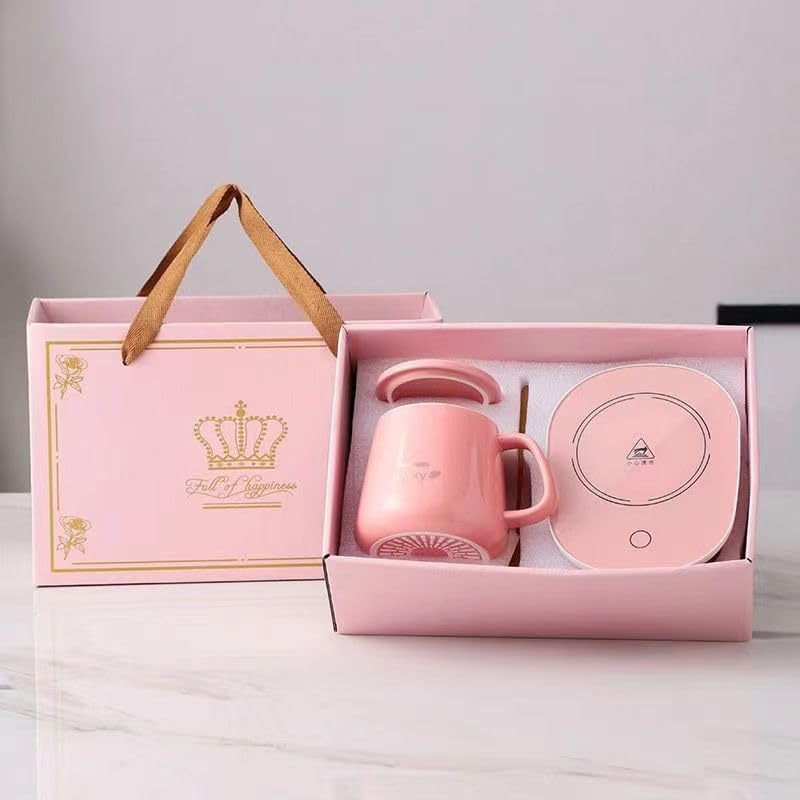 Coffee Mug Warmer, Electric Coffee Warmer for Desk with Auto Shut Off, 3 Temperature Setting Smart Cup Warmer for Heating Coffee, Beverage, Milk, Tea and Hot Chocolate
