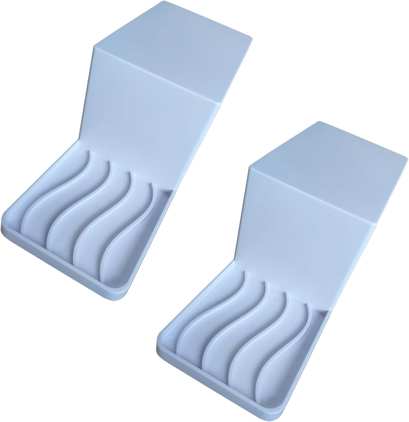 Spill-free Laundry Detergent Cup Holder Strong Load Bearing No More Leaks Drip Catcher Organizershousehold Supplies 2pcs Drip Catcher Gadget Room Organization Cup Tray Spills Soap Station Tray
