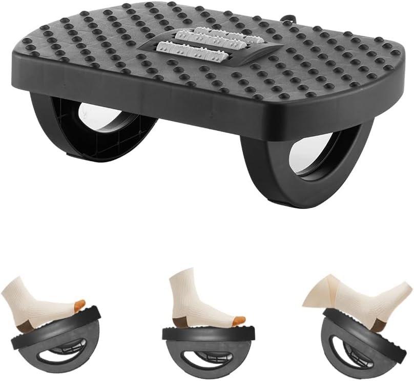 CasaZenith Under Desk Footrest, Foot Rest for Under Desk at Work