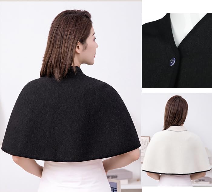 haozaikeji Women Thermal Shoulder Wraps Shoulder Support Warmer Heat Shawl Elderly Pregnant Warm Cape Pain Relief Arthritis