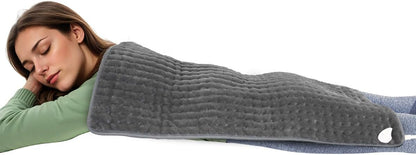 CooCoCo FSA Eligible HSA Hip Heating Pad for Hip and Sciatica Pain Relief | Heated hip brace, 6 heat levels, 4 timers, adjustable wearable fit, soft plush lining for hip, thigh, buttock and lower back