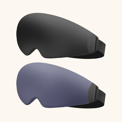 Sleep Mask 3D Contoured Memory Foam Eye Mask, Zero Pressure Light Blocking, Adjustable Breathable for Side Sleepers & Travel，Moonlit Lavender