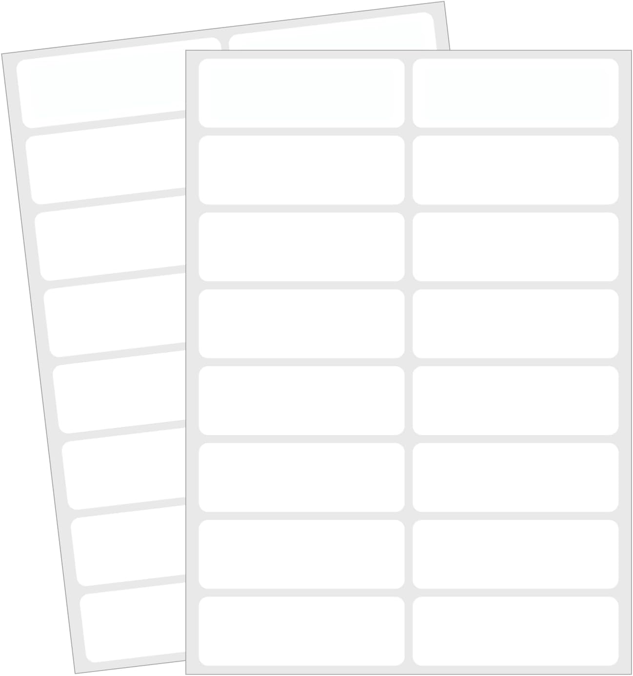Removable Freezer Labels Stickers, 1 x 3 Inch Blank Removable Freezer Labels Food Storage Stickers, Date Label Waterproof Oil Resistant Easy Clean No Residue- 250 Sheets