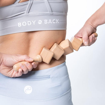 Body Back Wooden Foot Roller - Wood Therapy Massage Tool for Plain Relief | Wooden Cellulite Massage Tool, Full Body Massage Roller, Foot Massager For Plantar Fasciitis, Stress Relief, And Relaxation