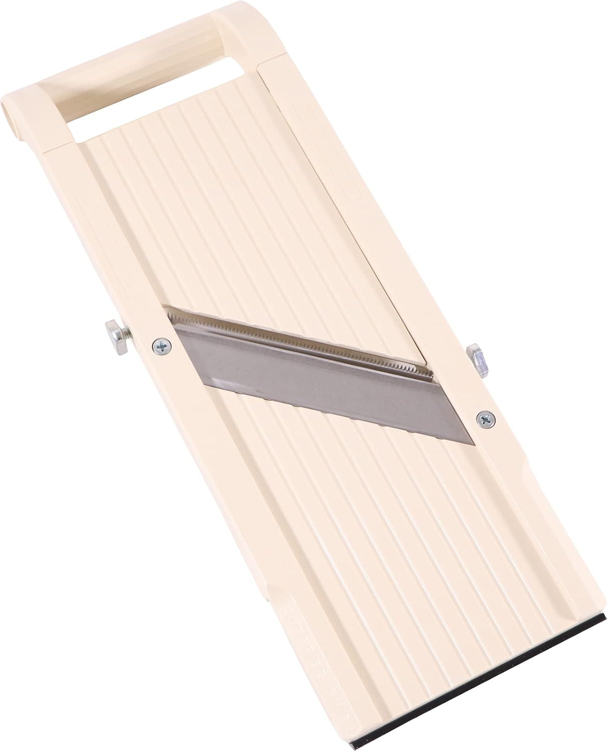 Benriner Mandoline Jumbo Slicer, Japanese Stainless Steel Blade, Beige