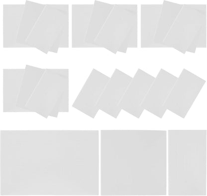 VANZACK 20pcs Electrical Outlet Insulation Pads Foam Gasket for Light Switch and Power Outlet Covers, Eva Material with Thermal Protection and Noise Reduction, Fits Most Standard Sockets