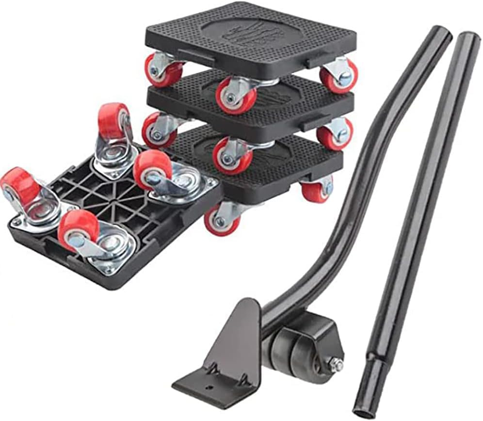 Furniture Movers with Wheels, Furniture Lifter Tool, 360° Rotation Wheels Furniture Dolly, Heavy Duty Furniture Lifters for Heavy Furniture, Refrigerator, Sofa, Cabinet