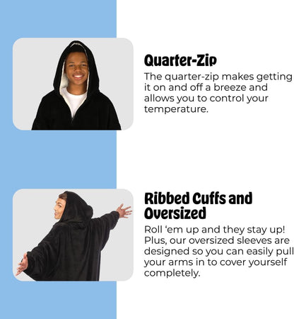 THE COMFY Original | Shark Tank | Patented | Sherpa Wearable Blanket Hoodie