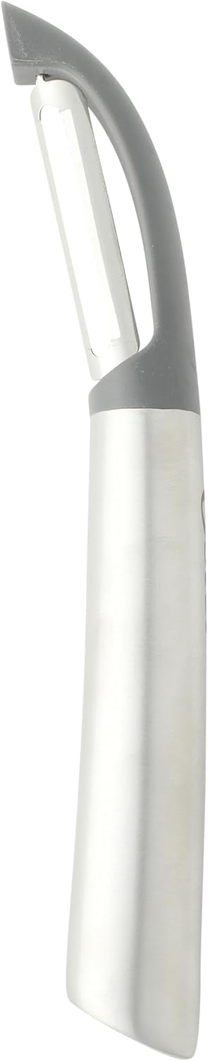 Oster Chadswyck 8” Can Opener, Stainless Steel Manual Can Opener with Soft Grip Handles, Smooth Edge Cutting, Dishwasher Safe