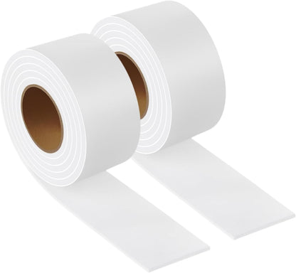 Felt Strips with Adhesive Backing Heavy Duty Cuttable Felt Tape Roll Furniture Pads for Chair Legs - Protecting Hardwood Floors, Chair Wall Protector (Black, 80 x 0.5 x 0.14 Inch)