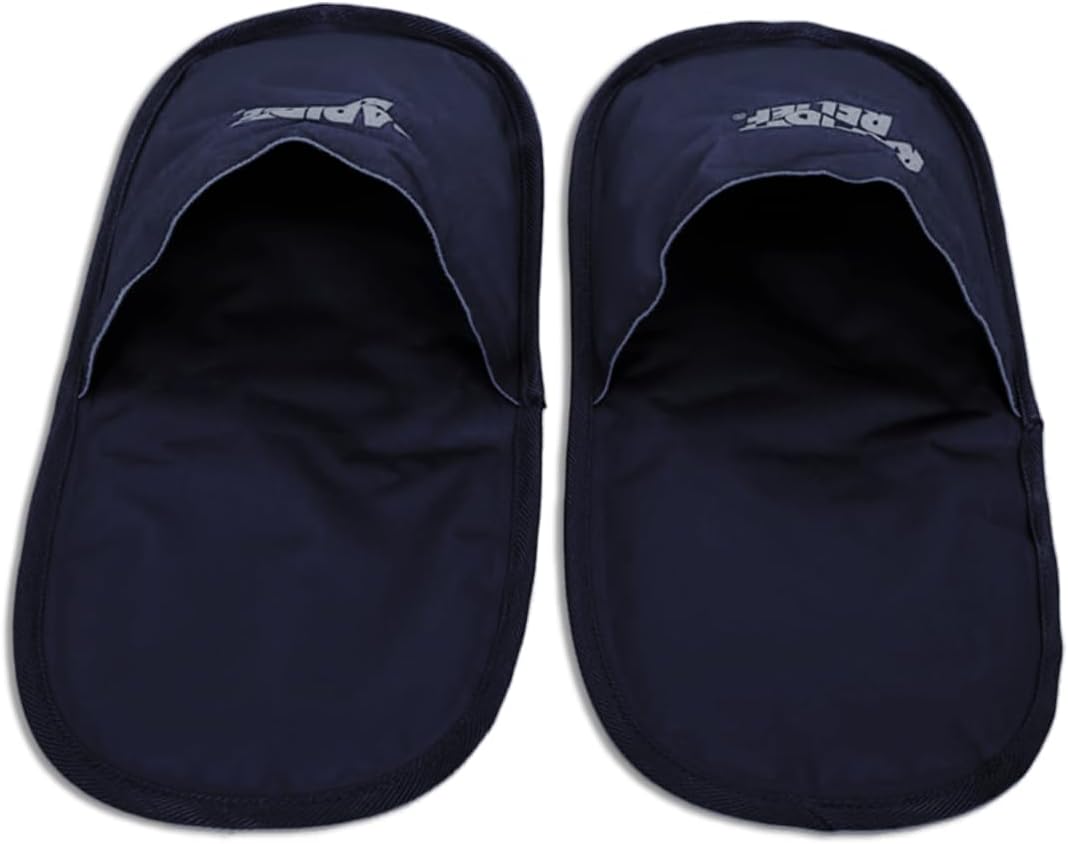 Rapid Relief Foot Ice Pack Slippers, 1 Pair for Feet & Toe Pain Relief