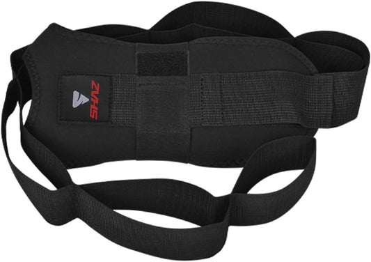 SHAZ Foot & Calf Stretcher, Fascia Hamstring Stretcher for Plantar Fasciitis, Achilles Tendonitis, Heel Spurs & Shin Splints - Yoga Leg Stretching Strap for Back Pain - Flex Strap for Physical Therapy