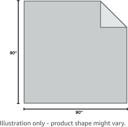Ailemei Direct Cooling Thin Mattress Pad, King Size Mattress Topper for Hot Sleepers, Deep Pocket Fits 16" Mattresses, Fitted Sheets for Bed, Summer Cooling System, Gray, 76"x80"