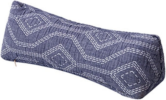 Neck & Cervical Pillows, Buckwheat Pillow Cervical Neck Roll Pillow Buckwheat Hulls Filling Cooling Round Pillows Lunch Break Buckwheat Pillow Office Waist Support Organic Buckwheat Pillow ( Color : A