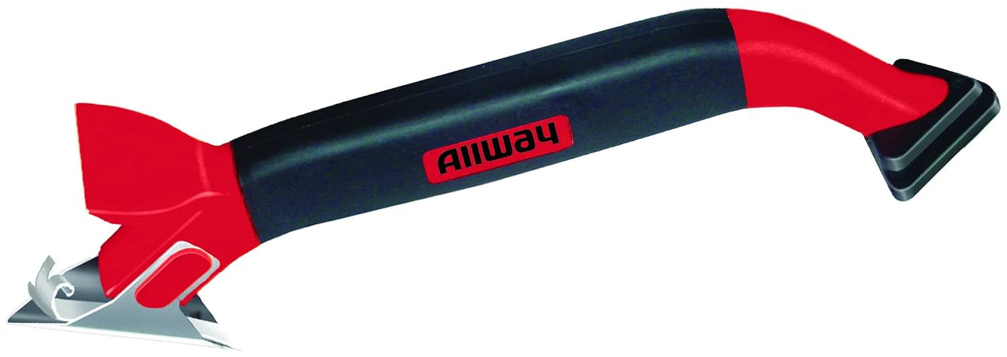 ALLWAY CT31 3-in-1 Caulk Tool for Removal and Application | Remove Old Caulk, Smooth Fresh Caulk