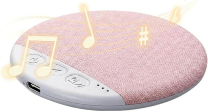 Ultra-Thin Bluetooth Pillow Speaker,Mini Portable Under Pillow Speaker with White Noise Timer Wireless Sleep Aid,Bone Conduction Sound Design for Side Sleepers,Private Stereo Sound for Adult&Kid,Blue
