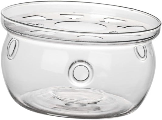 Tea Ceremony Accessory Insulated Glass Teapot Base Electric Warmer Tea Holder Non-Slip Teapot Stand