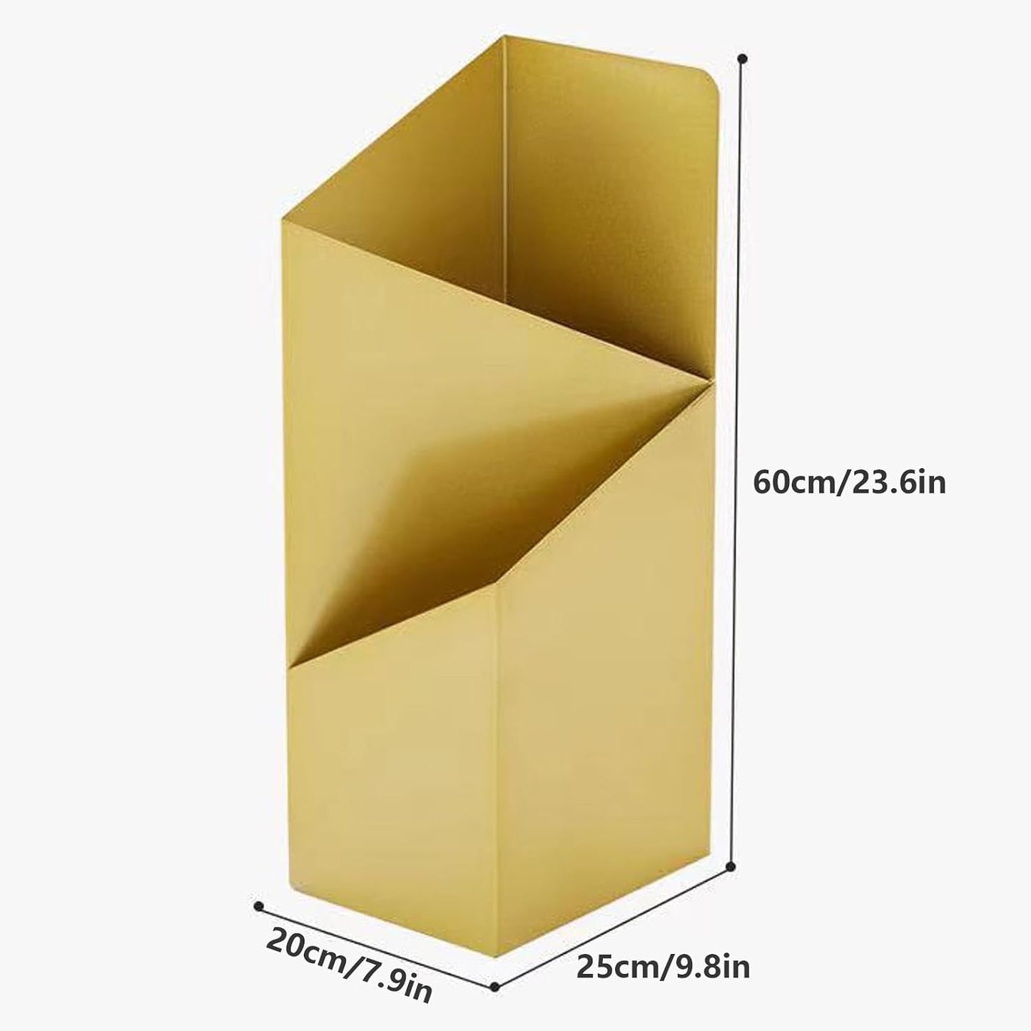 Umbrella Stand, Metal Umbrella Holder for Entryway with Drip Tray, Umbrella Storage Rack,Umbrella Holder Bin,Cane Walking Stick Holder for Home Entryway Office Hotel White