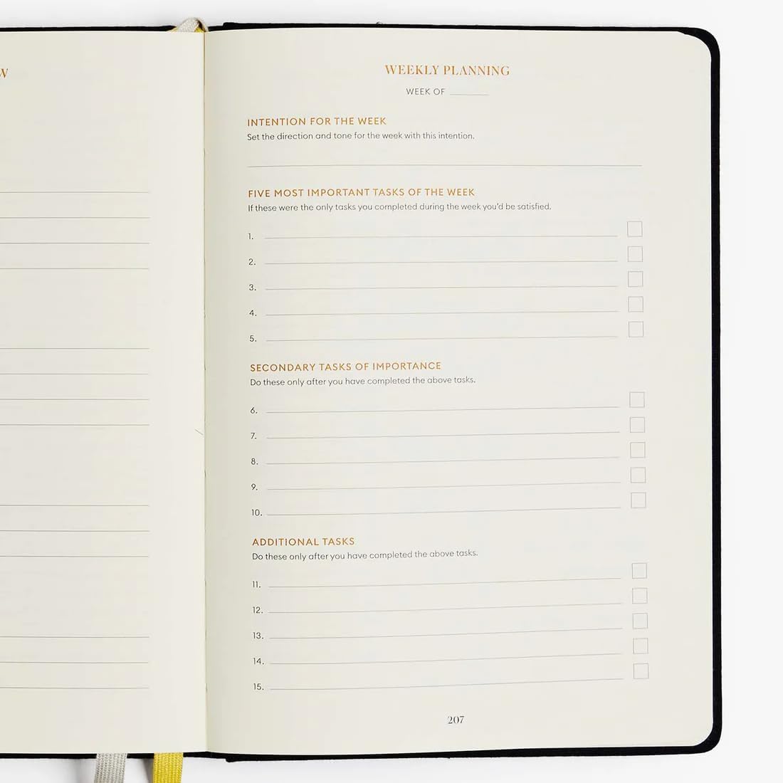 Intelligent Change - 3-Month Productivity Planner, Productivity Tools for Time-Management and Mindfulness, Daily To-Do List, A5 Undated Quarterly Planner, Beige (Beige)