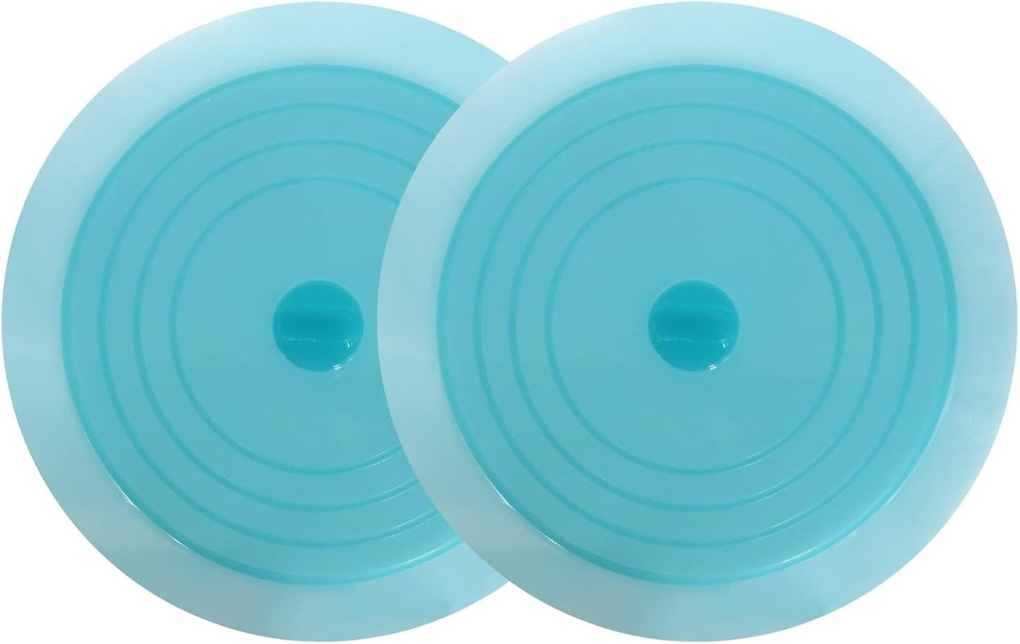 Shower Drain Hair Catcher Tub Stopper, V-TOP Drain Cover for Shower to Catcher Hair, Silicone Bathtub Drain Plug Suit for Bathroom Kitchen and Laundry, 4 Pack