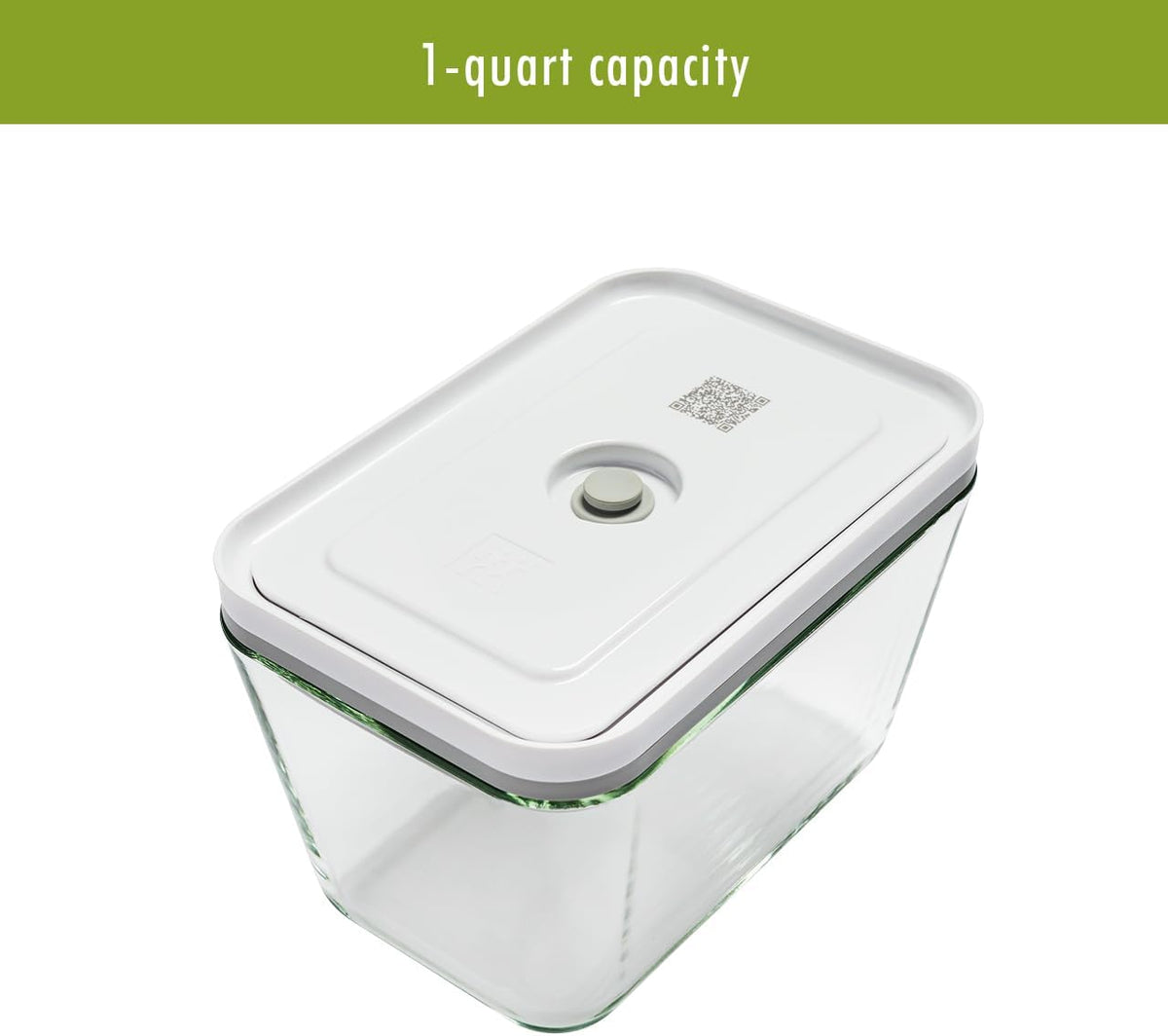 ZWILLING Fresh & Save Glass Airtight Food Storage Container, Meal Prep Container - Small