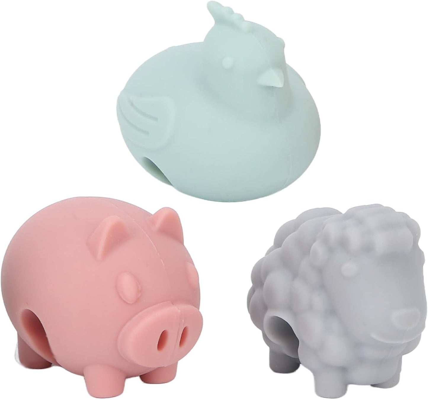 3PCS Spill Proof Lid Lifter, Silicone Cute Anti Overflow Pot Watcher Spill Stopper Pot Boil over Preventer for Pot Lid & Cute Kitchen Accessories