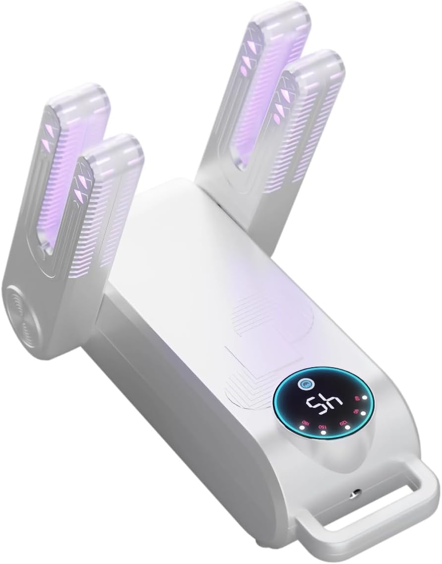 Boot Dryer and Shoe Dryer-360° Surround Air Fast Drying for Work Boots,Sneakers,Gloves,Aromatherapy Function