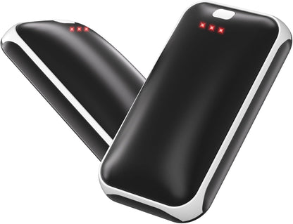 Lerat Hand Warmers Rechargeable 2 Pack, Portable Electric Hand Warmer Max 131℉, Reusable Slim Pocket Heater Handwarmers, Gifts for Men, Women, Outdoor, Golf, Camping, Hunting Essentials