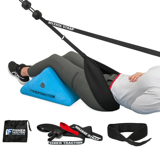 Fisher Traction Patented Lumbar Traction Device (Under 230 lbs)
