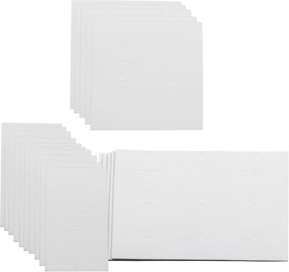 30 Pcs Electrical Outlet Insulation Pads | Draft Sealers, Foam Gasket, Light Switch Covers, Wall Insulation Gasket