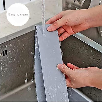 2 Pack Silicone Stove Counter Gap Cover, 21 inch Long Kitchen Counter Gap Filler