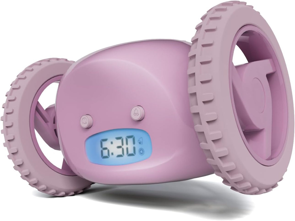CLOCKY Alarm Clock on Wheels – Loud Rolling Alarm Clock for Heavy Sleepers