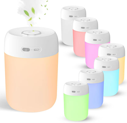 Plant Humidifier Indoor, 650ml Humidifier for Plants, Gray