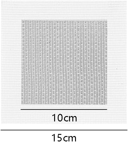 6pcs Drywall Repair Kit, 4" x 4" | Self-Adhesive Wall Patch, Fiberglass Mesh & Aluminum Metal, For Large Holes, Sheetrock Ceiling & Plaster