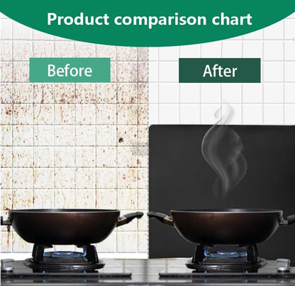 Silver Large 2 Pieces 2 Sided Stainless steel Splatter Guard for Frying Stove Top,Oil Splash Guard Cooking for Stove,Non Stick Foldable Splatter Screen