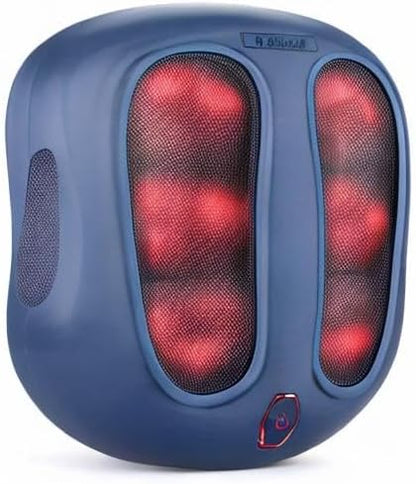 Nekteck Foot Massager with Heat, HSA Eligible FSA Massage Tools Gifts | Shiatsu Heated Electric Kneading Foot Massager Machine for Plantar Fasciitis, Built-in Infrared Heat Function and Power Cord