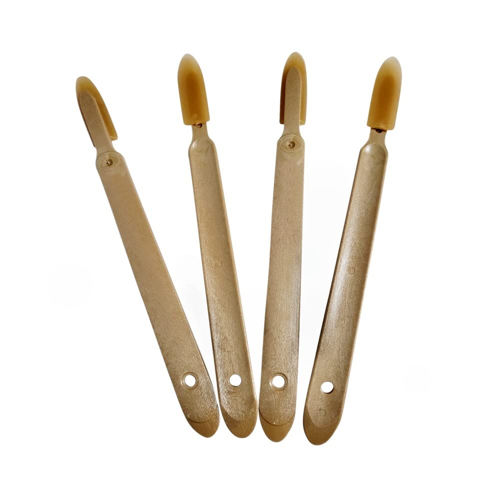 JMIBASIC Grout Caulk Finishing Tool - Multi Size 4 Pieces Set - Smooth Grout Sealant Silicone Caulking Tool - Rubber Spatula Spreader - Grout Sealer Applicator - Ergonomic Handle Grip_ABS (1.1 Inch)
