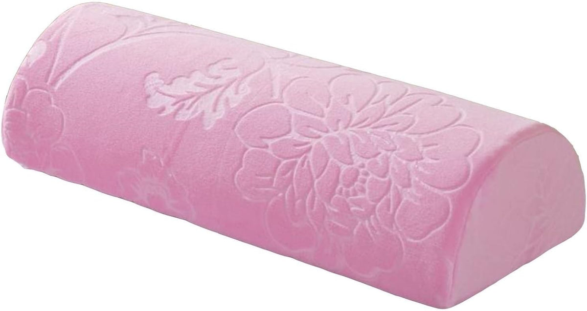 Large Half Moon Bolster Pillow for Legs, Knees, Side Sleepers，Lower Back and Head, with Pillowcase Memory Foam Leg Pillows for Sleeping Yoga Bed(#14,16.5x7x4in/42x18x10cm)
