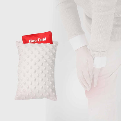 Small Soft Knee Pillow for Side Sleepers, 11" x 7.5" Hip Leg Support Pillows Joints Cushion Relief from Knees Sciatica Joints Back Pain After Surgery for Sleeping Gifts (Purple)