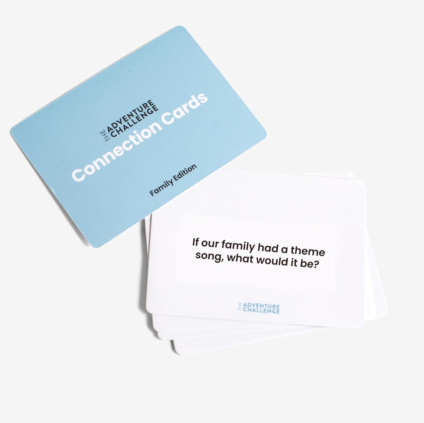 Family Connection Cards - 50 Conversation Starters for Families | Meaningful Conversation Starters, Family Cards For Better Communication, Travel Activity For All Ages