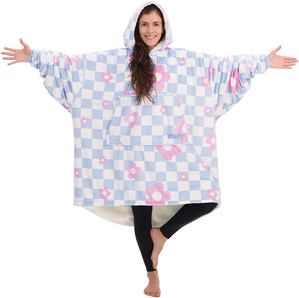 THE COMFY Original | Shark Tank | Patented | Sherpa Wearable Blanket Hoodie