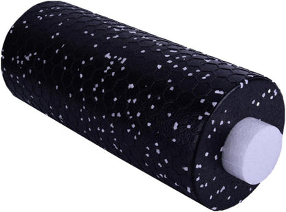 DOITOOL Firm Yoga Column Foam Roller 2pcs Eva Muscle Roller Stick for Trigger Point Massage and Muscle Relaxation, Portable Fitness Massage Tool for Men and Women